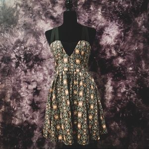 Freak Of Nature “Hellfire” Pentagram Dress